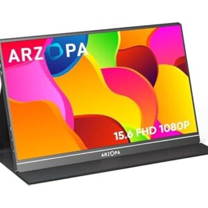 Monitor Portátil ARZOPA 15,6" FHD 1080P